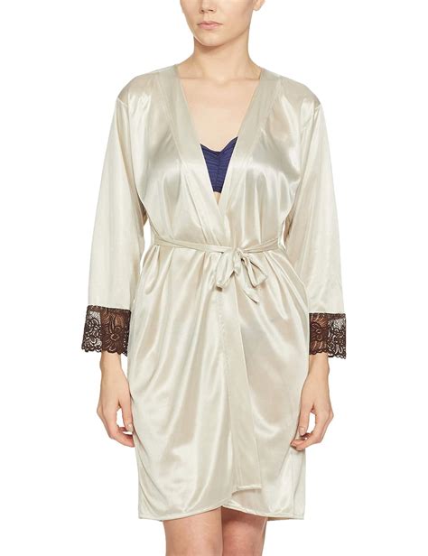 Buy Klamotten Satin Women Sexy Nightwear And Bikini Set Combo N Crm At Amazon In