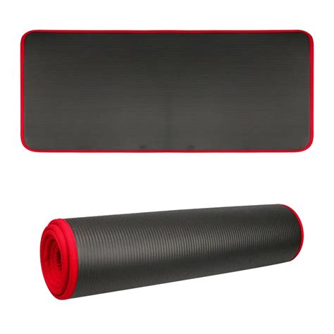 10MM Extra Thick Yoga Mats 183cmX61cm NRB Non Slip Soft Exercise Mat