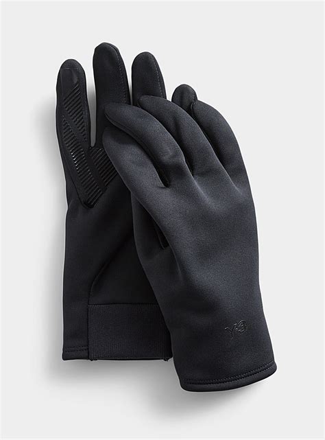 Silicone lined techno gloves | Y-3 | Shop Y-3 Designer Clothing ...