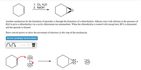 Solved Another mechanism for the formation of epoxides is | Chegg.com