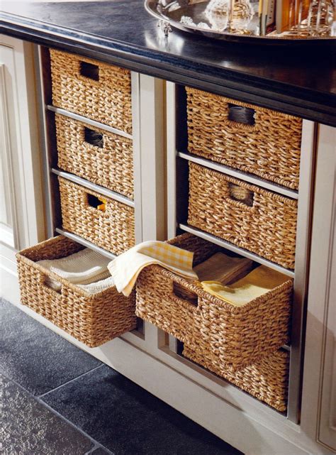 Cabinet With Baskets And Doors At Roy Mcinnis Blog