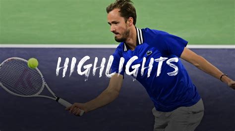 ATP Indian Wells Daniil Medvedev hält Holger Rune beim Masters im