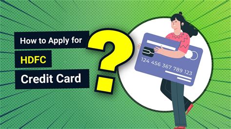 How To Apply For HDFC Credit Card YouTube