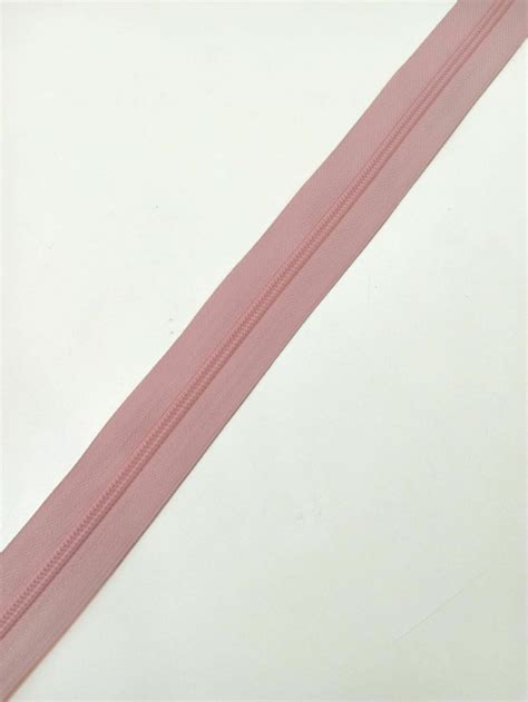 Cierre Nylon Reforzado N Por Metro Rosa Nude Claro