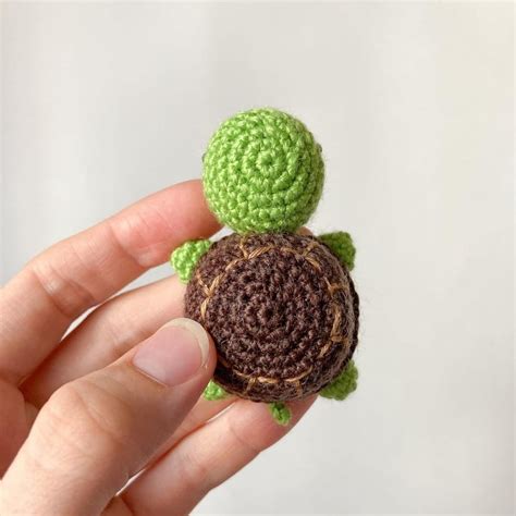 Brown Turtle Shell Crochet Pattern