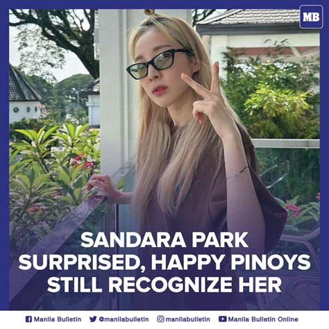 Manila Bulletin News On Twitter Pambansang Krung Krung Sandara Park