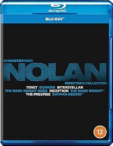 Christopher Nolan 8 Film Collection Blu Ray 2005 Region Free