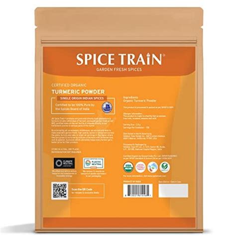 Spice Train Organic Turmeric Powder G Oz Made From