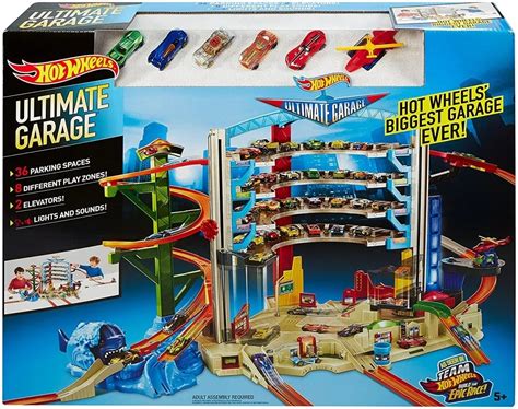 Garaż HOT WHEELS Mega garaż Światła i dźwięki CMP80 Zakupy online z dostawą do domu Carrefour pl
