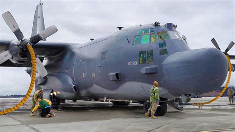Weird US Special Force Aircraft in Action: US Air Force Lockheed MC-130 ...
