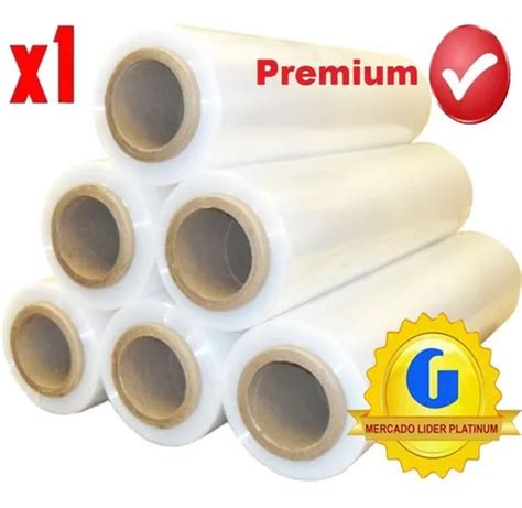 Rollo Papel Film Stretch Virgen Cristal Embalaje Cm Mercadolibre