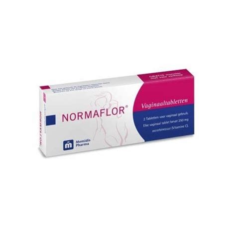 Normaflor Vaginale Tablet – Voor Preventie van Vaginale Fluorklachten ...