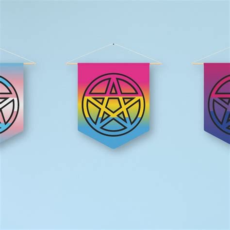 Gay Pride Pentagram Etsy
