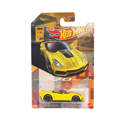 Hot Wheels 19 Corvette ZR1 Convertible Corvette 70 Years Mini Hunts