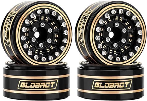 Amazon Globact Full Brass In Beadlock Wheels Rc Wheel Rim Set