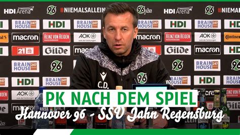 Pk Nach Dem Spiel Hannover Ssv Jahn Regensburg Youtube