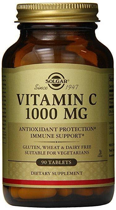 Solgar Vitamin C 1000 Mg 90 Tablets Lazada PH