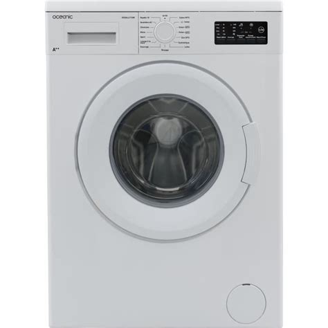 Lave Linge Frontal Oceanic Ll W Kg Trs A Ab Blanc