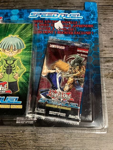 Pack Yu Gi Oh Speed Duel Deck de démarrage 2 Boosters Cicatrices de