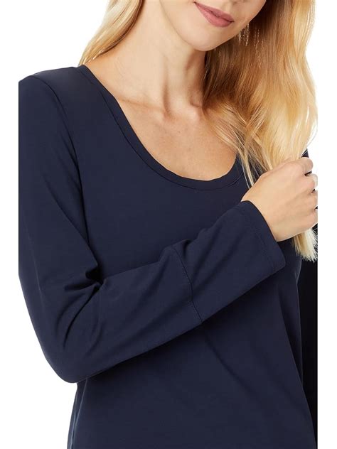 Scoop Neck Long Sleeve Top Free Shipping