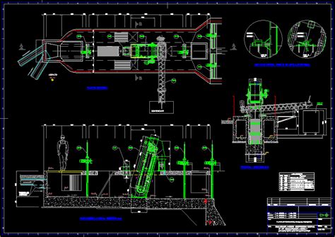 Planta De Aguas Residuales En Autocad Cad Mb Bibliocad The Best Porn