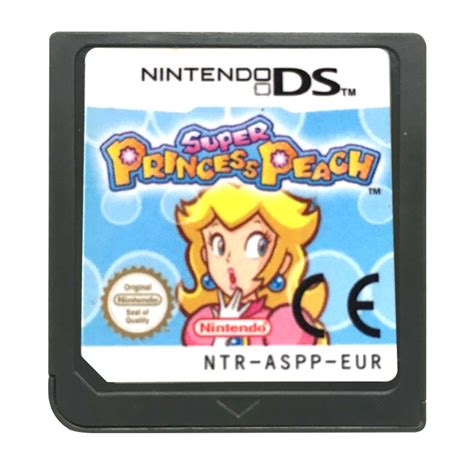 Super Princess Peach With Box And Manual - Video Game, Game Accessories