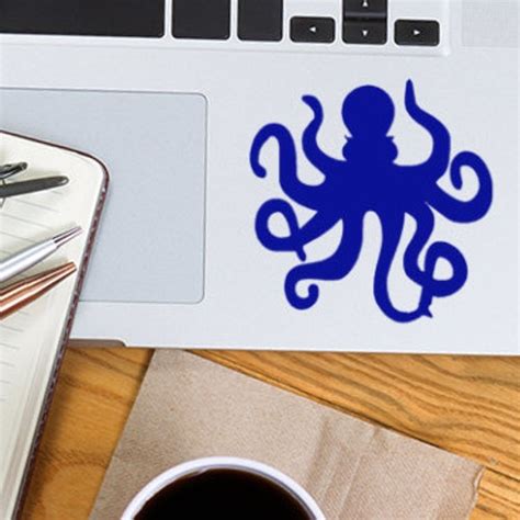 Vinyl Octopus Sticker Etsy