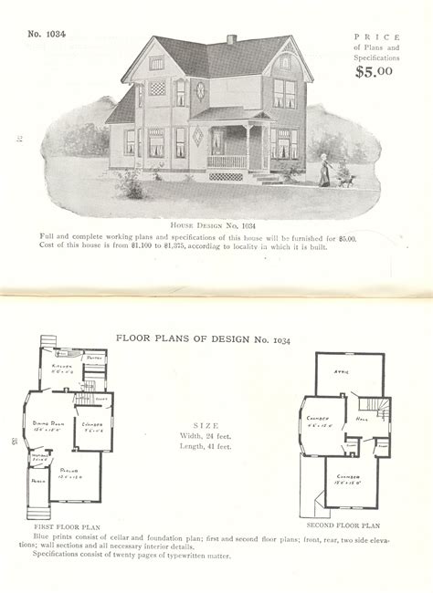 Old Photos Of Architecture 1908 Radford Architectural Company House Plans