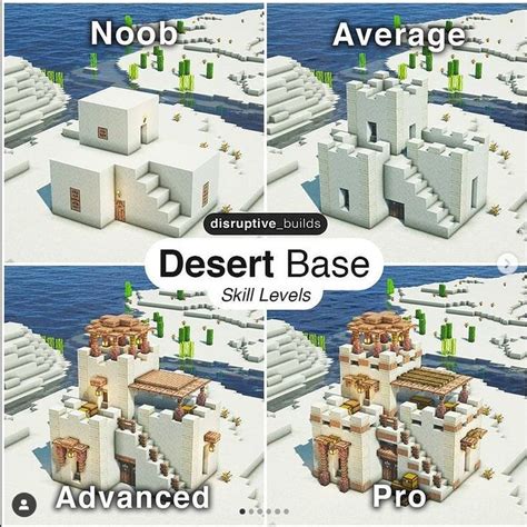 Minecraft Desert Base Level 3 And Level 4