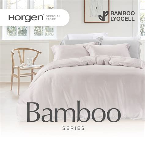 Cooling Bamboo Fitted Sheet Set No Quilt Cover 1600tc Horgen Silky