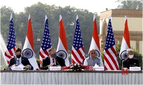 India The US Promote National Defense Security Cooperation Modern