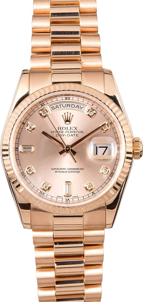 Rolex Day Date President 118235 Rose Gold