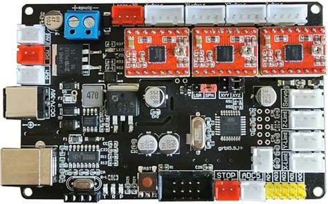 JADAZI GRBL CNC Controller Control Board 3 Axis Stepper Motor Spindle