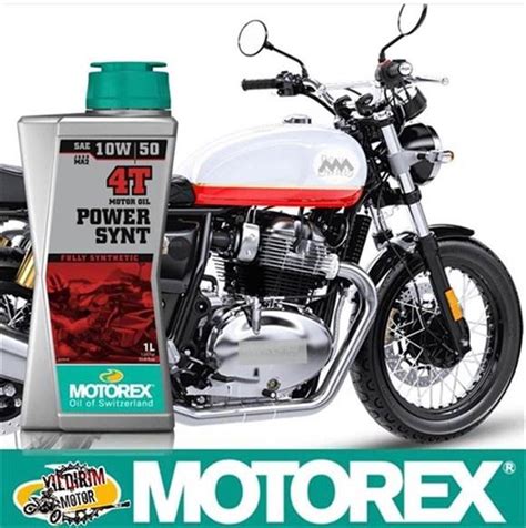 MOTOREX POWER SYNT 4T SAE 10W50 JASO MA2 YAĞ 1LT