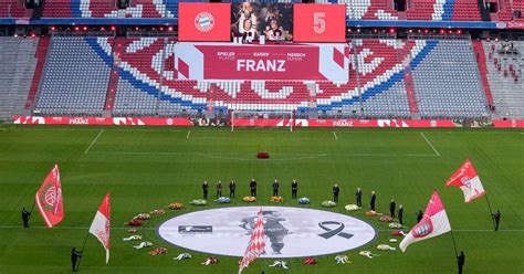 Football Bids Emotional Farewell To Franz Beckenbauer In Munich Memorial Service