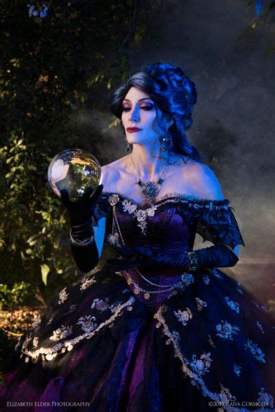 Custom Madame Leota Gown Materializes In Photos And Video Inside The