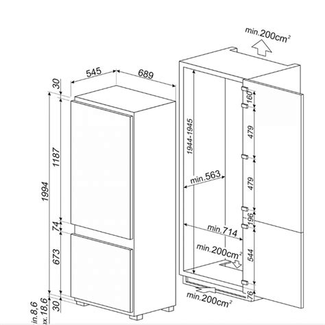 Smeg Integrated Refrigerator-Dillon Amber Dane Appliance Store