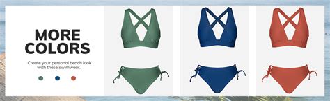 Amazon CUPSHE Bikini Set For Women Two Piece Swimsuit V Neck Triangle Top Wide Straps Cross