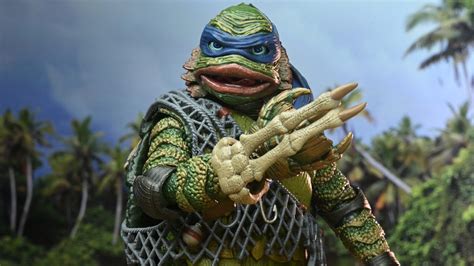 New Universal Monsters X Teenage Mutant Ninja Turtles Figure Features