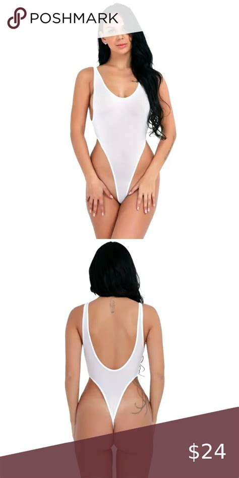 Nwt Lingerie One Piece Monokini Brazilian Thong Bikini Bodysuit Sheer Mesh Artofit