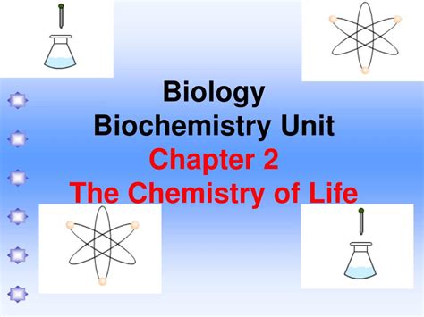 PPT Biology Biochemistry Unit Chapter 2 The Chemistry Of Life