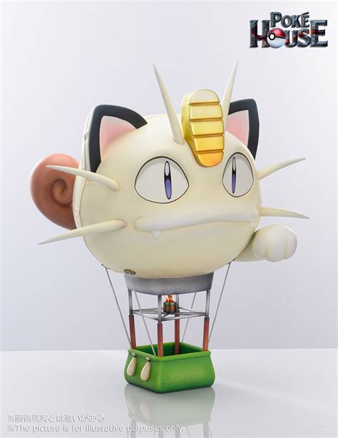 PRE ORDER Pokemon GK Figures Team Rocket With Meowth Hot Air