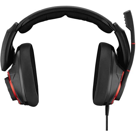 GSP 600 Black/Red Closed Acoustic Wired Gaming Headset | GameStop