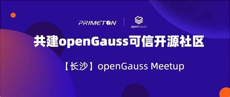 Opengauss 长沙meetup成功举办 普元信息携手华为共建可信开源社区普元信息 商业新知