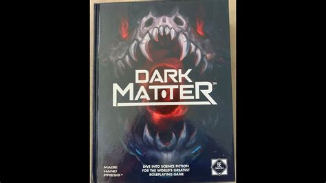 Dark Matter Tabletop Roleplaying Game First Impressions Youtube