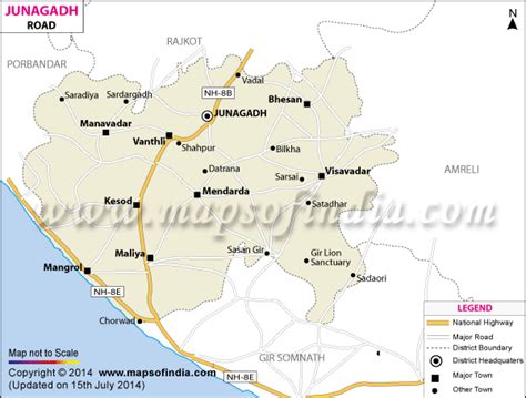 Junagadh Road Map