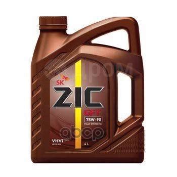 Масло Трансмиссионное! Api Gl-4/5 Zic арт. 162629 Zic Gft 75W90 (4L ...