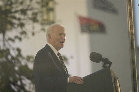 Amtrak Joe Biden Uses His Visit To Angola To Promote A Major African