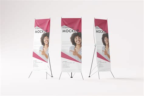 X-Banner Mockup - Mockup Free