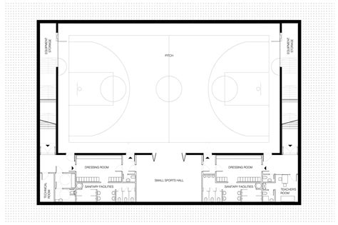 Matchbox Elementary School Sports Hall / Jovan Mitrović | ArchDaily